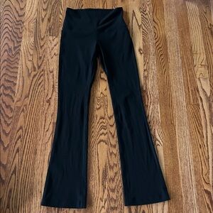 Lululemon Align Mini Flare Black Ribbed Pants 4